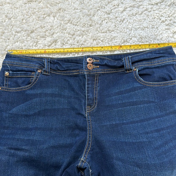 Inc Style Straight Leg Regular Fit Crop Size 12 1038 - Picture 6 of 11